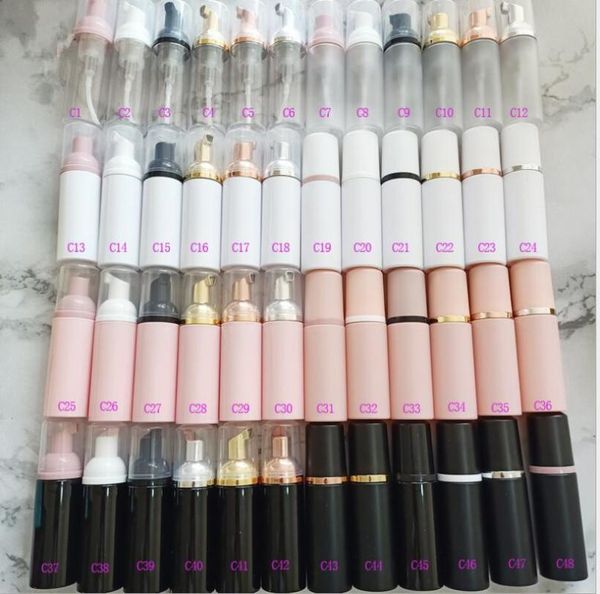 storage bottles & jars 18pcs/lot plastic foamer pump bottle refillable empty cosmetic cleanser soap dispenser foam container 60ml
storage bottles & jars 18pcs/lot plastic foamer pump bottle refillable empty cosmetic cleanser soap dispenser foam container 60ml