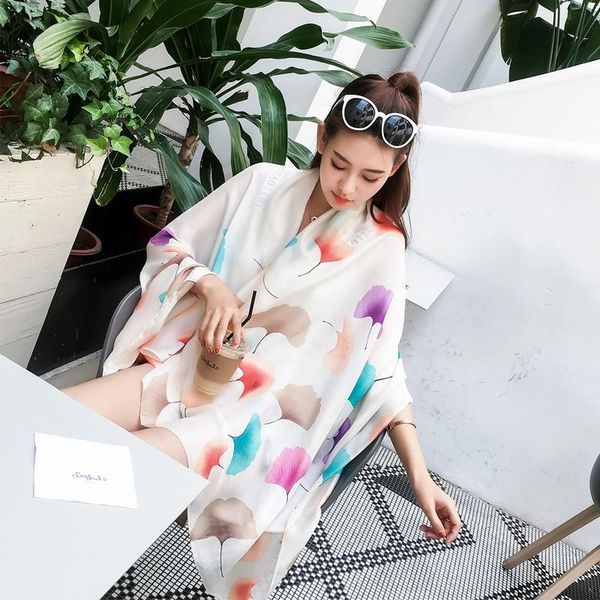 scarves summer female sun shade shawl fashion women air-conditioned room korean version silk scarf long sunscreen outside tippet h3058, Blue;gray
scarves summer female sun shade shawl fashion women air-conditioned room korean version silk scarf long sunscreen outside tippet h3058, Blue;gray
