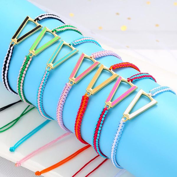 beaded, strands zhukou triangle women bracelet neon rainbow enamel hand made strap summer anklet rope beach ajustable size vl112, Black
beaded, strands zhukou triangle women bracelet neon rainbow enamel hand made strap summer anklet rope beach ajustable size vl112, Black