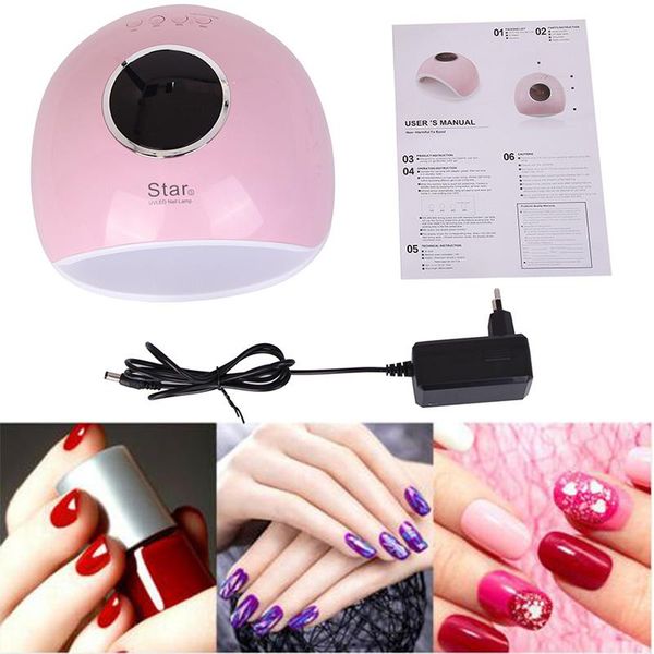 nail art kits dryer for led uv lamp 72w gel manicure lcd display drying all gels polish tools star 5
nail art kits dryer for led uv lamp 72w gel manicure lcd display drying all gels polish tools star 5