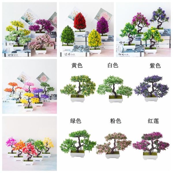 home garden bedroom living room bathroom party decoration fake plants bonsai artificial small pine tree white potted decorative flowers & wr
home garden bedroom living room bathroom party decoration fake plants bonsai artificial small pine tree white potted decorative flowers & wr
