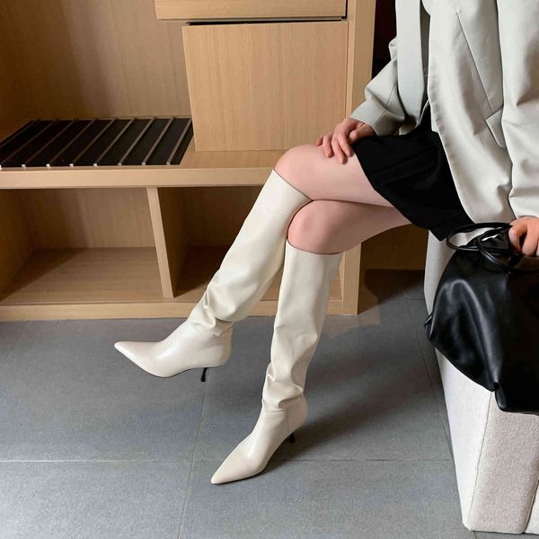 boots qutaa knee high women thin heel pu leather ladies pointed toe fashion autumn winter shoes size 34-43 tan1, Black
boots qutaa knee high women thin heel pu leather ladies pointed toe fashion autumn winter shoes size 34-43 tan1, Black