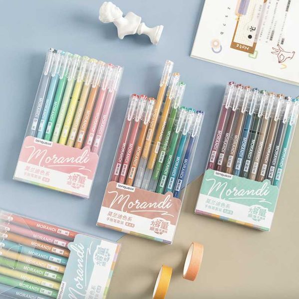 gel pens 9pcs/set 0.5mm creative morandi color pen for kids stationery set highlighter kawaii journal student school supplies
gel pens 9pcs/set 0.5mm creative morandi color pen for kids stationery set highlighter kawaii journal student school supplies