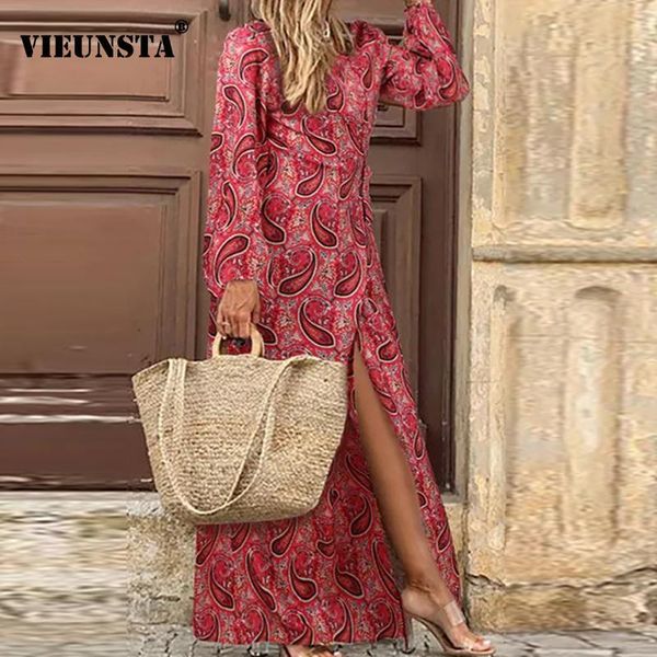 casual dresses women 2021 spring floral print long party dress elegant v neck lace-up split maxi autumn sleeve vintage vestido, Black;gray
casual dresses women 2021 spring floral print long party dress elegant v neck lace-up split maxi autumn sleeve vintage vestido, Black;gray