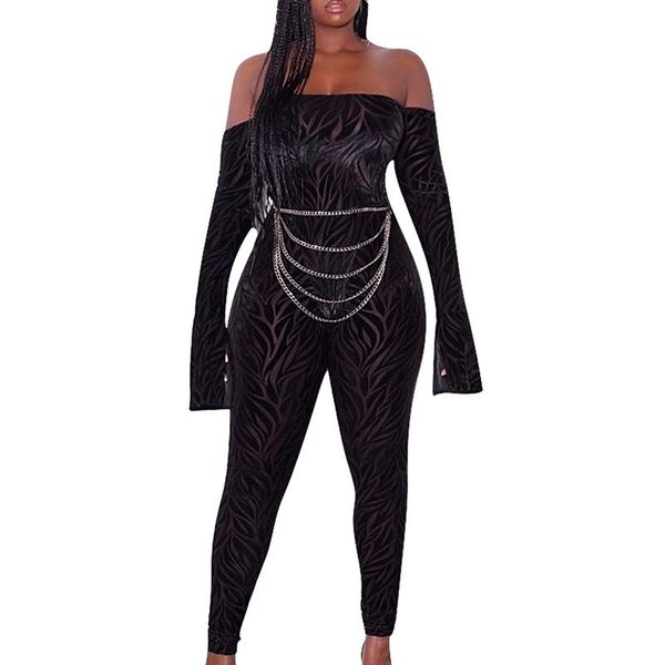 women's jumpsuits & rompers nightclub jumpsuit no belt women slash neck off-the shoulder long sleeve romper female wholesale drop, Black;white
women's jumpsuits & rompers nightclub jumpsuit no belt women slash neck off-the shoulder long sleeve romper female wholesale drop, Black;white