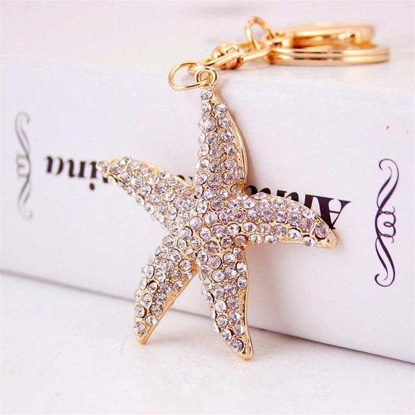 keychains cute metal rhinestone starfish keychain crystal star key chain llavero keyring bag charm porte clef pendant gift keyfob, Silver
keychains cute metal rhinestone starfish keychain crystal star key chain llavero keyring bag charm porte clef pendant gift keyfob, Silver