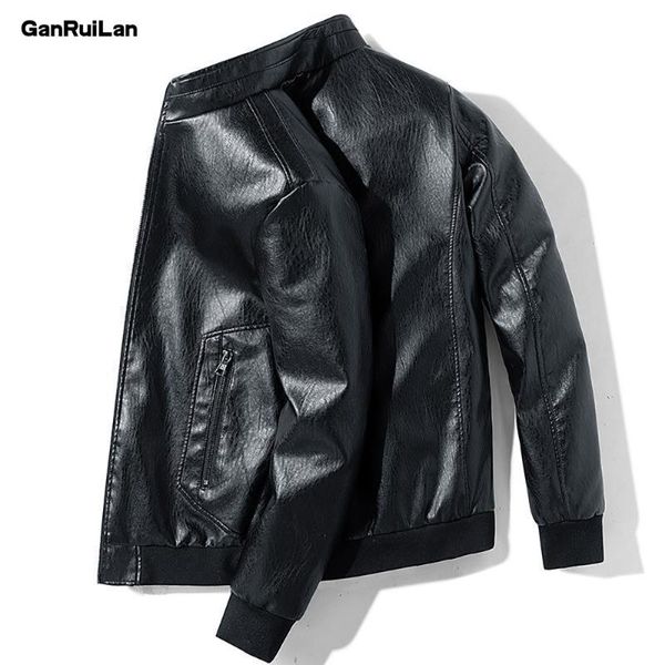 men's fur & faux men spring motorcycle causal vintage leather jacket coat autumn outfit fashion biker pocket design pu, Black
men's fur & faux men spring motorcycle causal vintage leather jacket coat autumn outfit fashion biker pocket design pu, Black