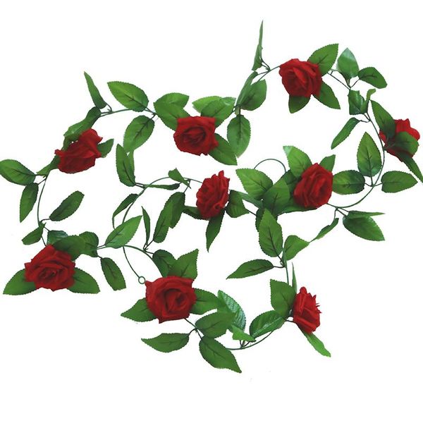 artificial flowers rose rattan fake flower hanging roses vine simulation plants leaf for home garden wedding decor decorative & wreaths
artificial flowers rose rattan fake flower hanging roses vine simulation plants leaf for home garden wedding decor decorative & wreaths