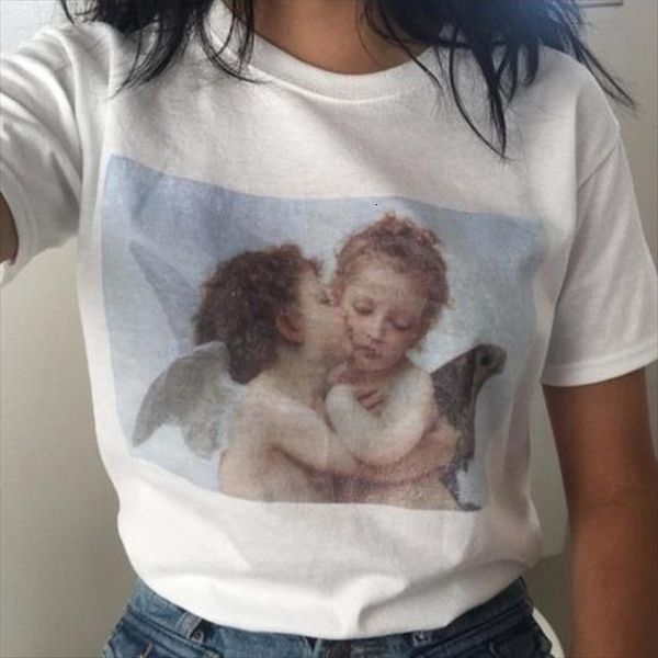 kawaii angel printed white mens summer short sleeve clothing plus size harajuku o neck tee tumblr, White;black
kawaii angel printed white mens summer short sleeve clothing plus size harajuku o neck tee tumblr, White;black