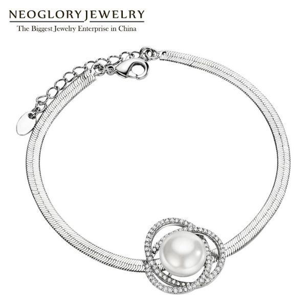 charm bracelets neoglory zircon simulated-pearl snake chain bangles & girl trendy fashion bridal wedding snaps jewelry 2021, Golden;silver
charm bracelets neoglory zircon simulated-pearl snake chain bangles & girl trendy fashion bridal wedding snaps jewelry 2021, Golden;silver