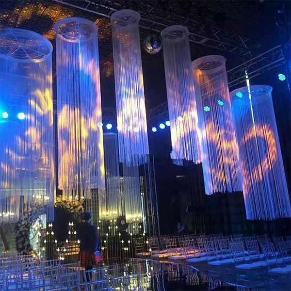 party decoration height tassel ceilling curtain chandelier cover roof garland wedding hangging column for stage
party decoration height tassel ceilling curtain chandelier cover roof garland wedding hangging column for stage
