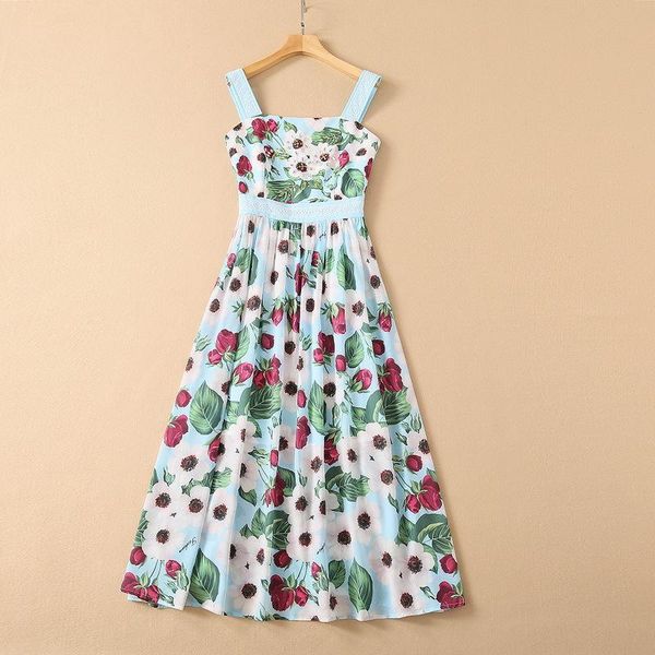 casual dresses european and american women's wear for spring 2021 condole belt blue stapled diamond flower print fashion pleated dress, Black;gray
casual dresses european and american women's wear for spring 2021 condole belt blue stapled diamond flower print fashion pleated dress, Black;gray