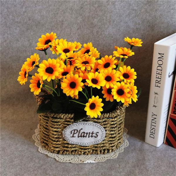 branches 22 heads mini daisy decorative flower artificial silk flowers party wedding decoration home decor sunflowers & wreaths
branches 22 heads mini daisy decorative flower artificial silk flowers party wedding decoration home decor sunflowers & wreaths