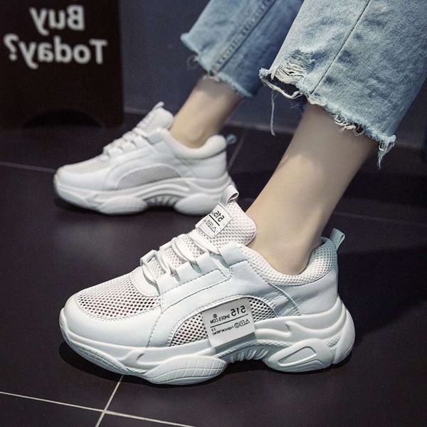 casual shoes mesh breathable dad shoes women's fashion 2021 summer new thick sole leisure single female student sports r4jh, Black
casual shoes mesh breathable dad shoes women's fashion 2021 summer new thick sole leisure single female student sports r4jh, Black