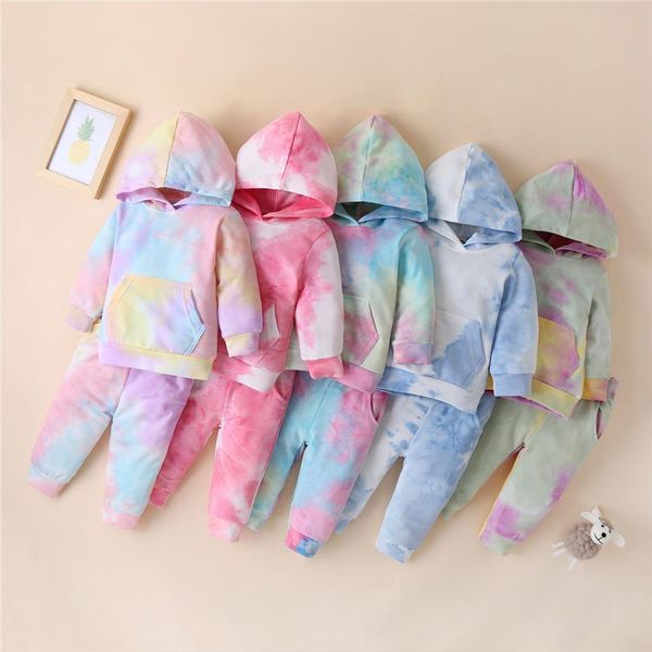 2pcs infant kid baby girl boy fashionable tie dye casual suit, long sleeve hoodie with big pocket, loose trousers, daily, White
2pcs infant kid baby girl boy fashionable tie dye casual suit, long sleeve hoodie with big pocket, loose trousers, daily, White