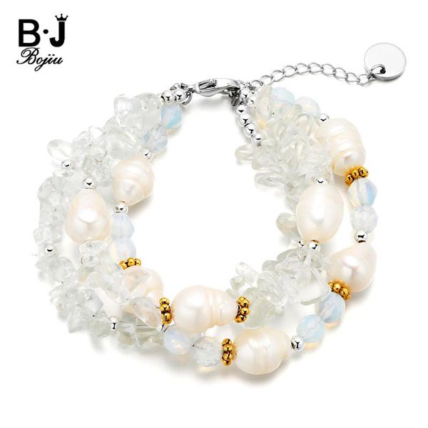 charm bracelets bojiu trendy freshwater baroque pearls for women natural stone white quartz opal beads link chain bracelet bc191, Golden;silver
charm bracelets bojiu trendy freshwater baroque pearls for women natural stone white quartz opal beads link chain bracelet bc191, Golden;silver