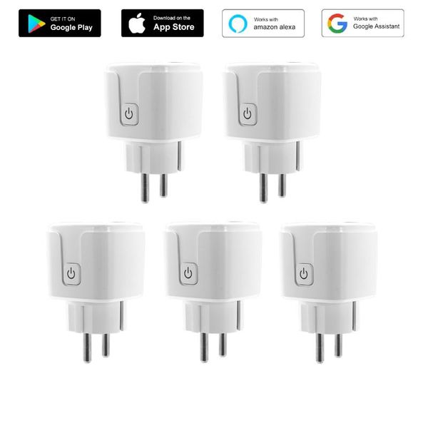 smart power plugs eu wifi plug monitor home wireless 16a socket outlet works with alexa google tuya app
smart power plugs eu wifi plug monitor home wireless 16a socket outlet works with alexa google tuya app