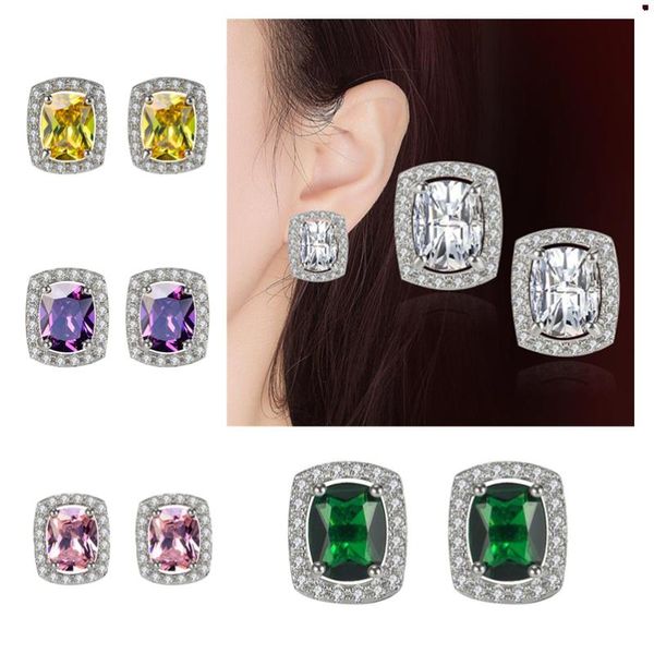 stud fashion crystal green rectangle earrings for women jewelry silver 925 sterling earring female piercing bijou, Golden;silver
stud fashion crystal green rectangle earrings for women jewelry silver 925 sterling earring female piercing bijou, Golden;silver