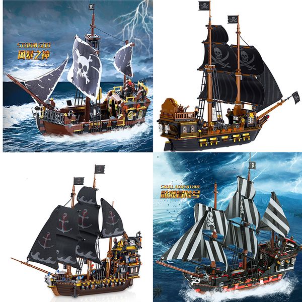 Black Pearl Ship Blocks 1000+ PCS Model building Bricks Kits Pirates of Caribbean Ghost Corsair Sets Creator Expert corsair
Black Pearl Ship Blocks 1000+ PCS Model building Bricks Kits Pirates of Caribbean Ghost Corsair Sets Creator Expert corsair