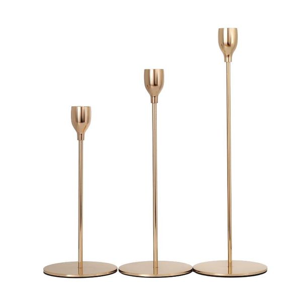 pc/set simple moments modern style gold metal candle holders wedding decoration bar party home decor candlestick
pc/set simple moments modern style gold metal candle holders wedding decoration bar party home decor candlestick