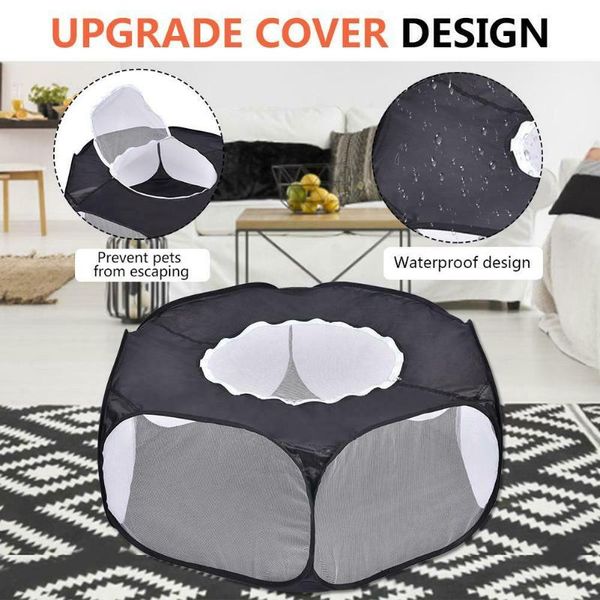 kennels & pens portable pet puppy cats playpen indoor outdoor small animal hamsters fence tent cage with cover waterproof camping house
kennels & pens portable pet puppy cats playpen indoor outdoor small animal hamsters fence tent cage with cover waterproof camping house