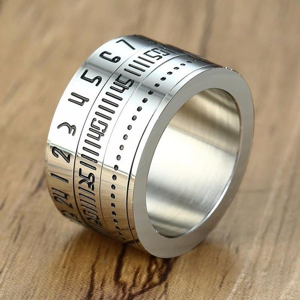 cluster rings vnox 14mm chunky mens spinner ring numeral band stainless steel heavy punk anel, Golden;silver
cluster rings vnox 14mm chunky mens spinner ring numeral band stainless steel heavy punk anel, Golden;silver