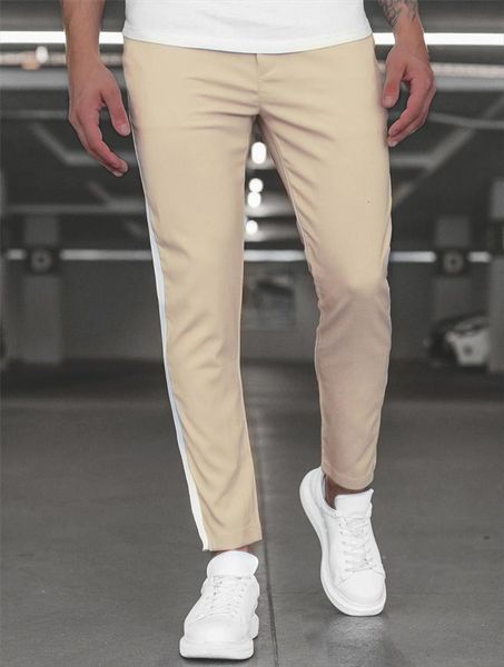 casual skinny trousers track bottom women pant autumn sweatpants man side stripe fashion joggers, Black
casual skinny trousers track bottom women pant autumn sweatpants man side stripe fashion joggers, Black