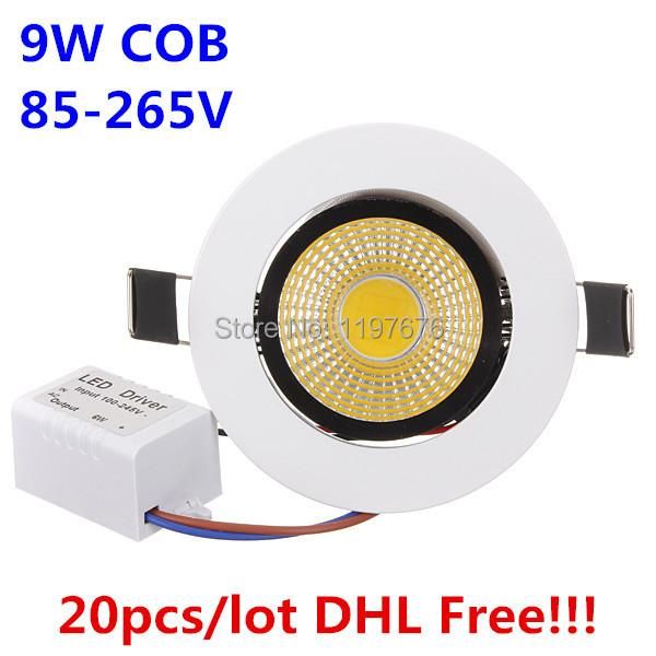downlights factory price cob led down light 9w recessed downlight 20pcs/lot, dhl/fedex
downlights factory price cob led down light 9w recessed downlight 20pcs/lot, dhl/fedex