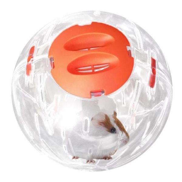 small animal supplies pet running ball transparent hamster toy exercise roller silent sports