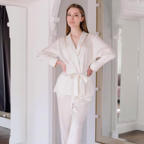women's sleepwear elegant white nightgown robe sets silk pajamas for women bathrobes lace up home pajama set woman 2 nightwear, Black;red
women's sleepwear elegant white nightgown robe sets silk pajamas for women bathrobes lace up home pajama set woman 2 nightwear, Black;red