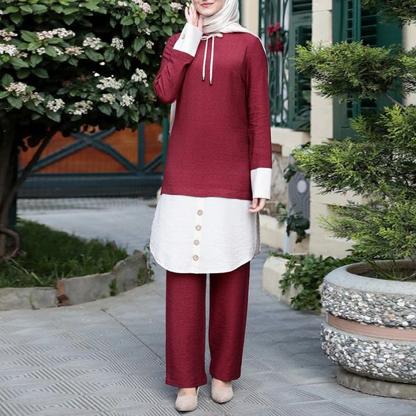 ramadan eid mubarak kaftan dubai abaya turkey hijab muslim sets islam clothing women ensemble femme 2 pieces pantalon elegant, Red
ramadan eid mubarak kaftan dubai abaya turkey hijab muslim sets islam clothing women ensemble femme 2 pieces pantalon elegant, Red