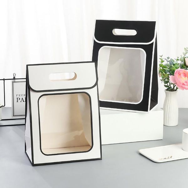 21.5*30*13cm handbags transparent bouquet gift bag box wedding birthday festival candy paper packaging mariage supplies wrap
21.5*30*13cm handbags transparent bouquet gift bag box wedding birthday festival candy paper packaging mariage supplies wrap