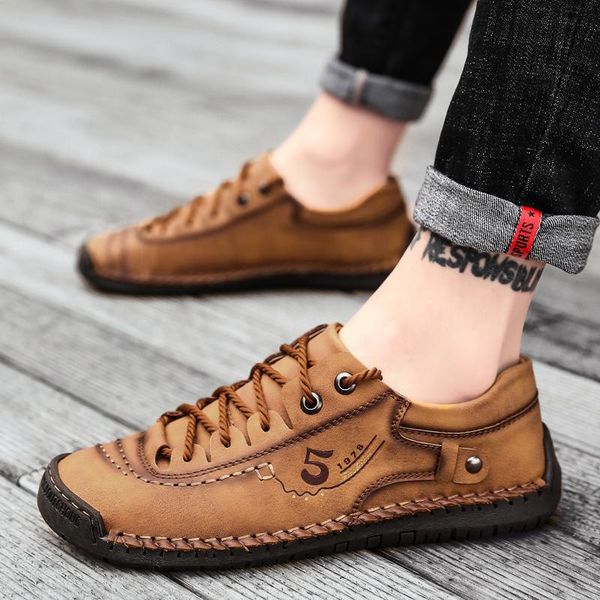boots men's casual shoes men cow leather loafers flat handmade breathable moccasins man style walking comfortable sneakers male, Black
boots men's casual shoes men cow leather loafers flat handmade breathable moccasins man style walking comfortable sneakers male, Black