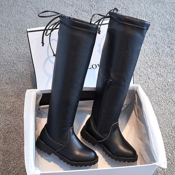 boots girls' over the knee long tube children' high boots, big plus velvet cotton princess autumn and wint, Black;grey
boots girls' over the knee long tube children' high boots, big plus velvet cotton princess autumn and wint, Black;grey