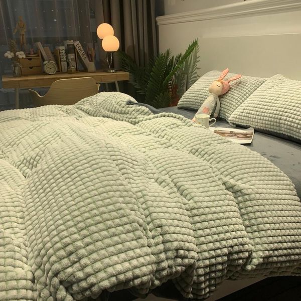 bedding sets winter thickened milk fiber four-piece set coral fleece duvet cover flannel bed sheets fitted sheet
bedding sets winter thickened milk fiber four-piece set coral fleece duvet cover flannel bed sheets fitted sheet