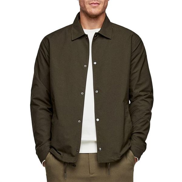 men's jackets oem army green windbreaker men coaches jacket with long sleeves, Black;brown
men's jackets oem army green windbreaker men coaches jacket with long sleeves, Black;brown