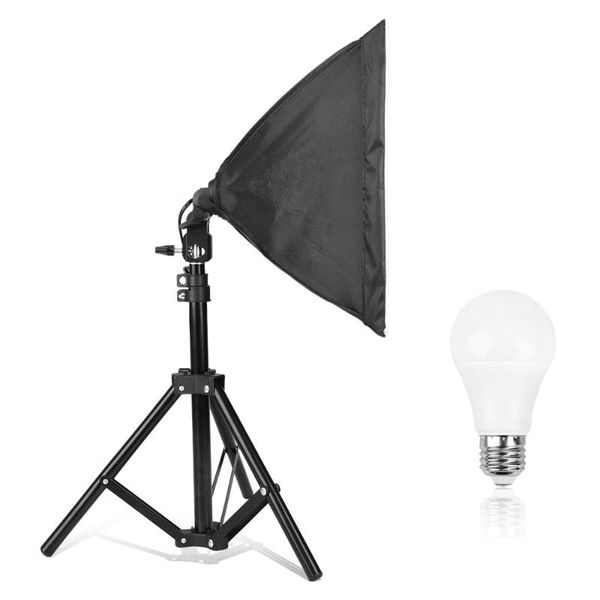 portable 30x30cm softbox lighting kit 68cm adjustable stand e27 socket 9w led lamp for camera pography youtube studio vlog & accessories
portable 30x30cm softbox lighting kit 68cm adjustable stand e27 socket 9w led lamp for camera pography youtube studio vlog & accessories