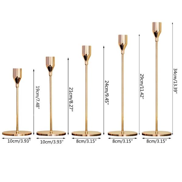 candle holders simple modern style gold metal elegant candlestick design wedding decoration clubs parties home ornament
candle holders simple modern style gold metal elegant candlestick design wedding decoration clubs parties home ornament