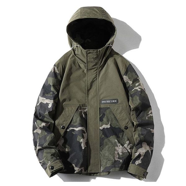 men's jackets mcikkny men cargo hip hop and coats hooded camouflage casual outwear for male windbreak, Black;brown
men's jackets mcikkny men cargo hip hop and coats hooded camouflage casual outwear for male windbreak, Black;brown