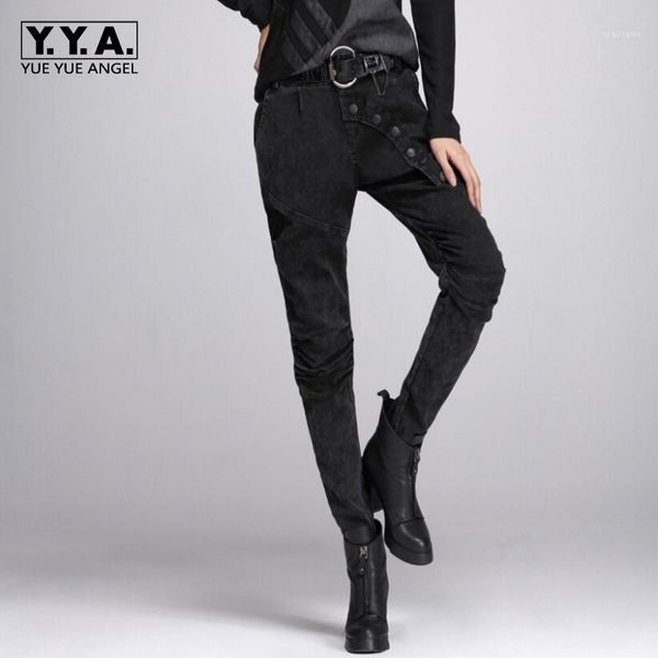 punk style button denim jeans woman stretchy skinny full length autumn female jean trousers casual streetwear harem pants women's, Blue
punk style button denim jeans woman stretchy skinny full length autumn female jean trousers casual streetwear harem pants women's, Blue