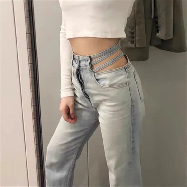 women's jeans vintage loose hollow out high waist wide leg women full length denim pants buttons fly trousers unxw, Blue
women's jeans vintage loose hollow out high waist wide leg women full length denim pants buttons fly trousers unxw, Blue