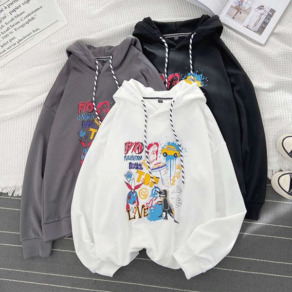 men's hoodies & sweatshirts sweater 2021 and autumn loose casual graffiti printed long sleeve hooded pullover 6v6s, Black
men's hoodies & sweatshirts sweater 2021 and autumn loose casual graffiti printed long sleeve hooded pullover 6v6s, Black