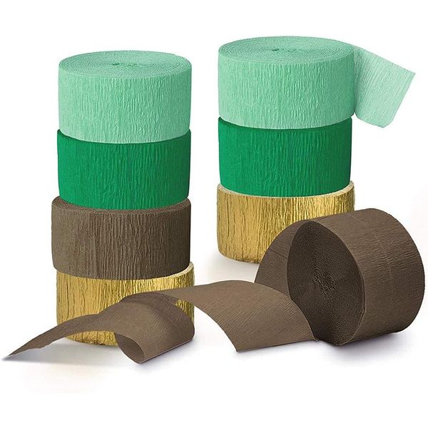 novelty items 8 rolls green crepe paper streamers tassels for rustic style bridal shower birthday party decorations
novelty items 8 rolls green crepe paper streamers tassels for rustic style bridal shower birthday party decorations