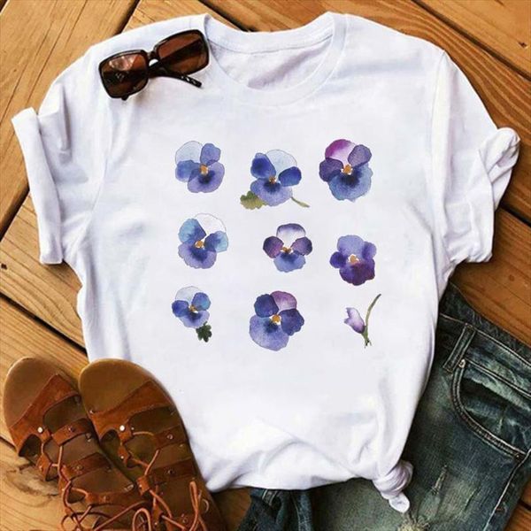 summer harajuku and women cartoon men t shirts flower graphic printed white ladies casual woman funny tee, White;black
summer harajuku and women cartoon men t shirts flower graphic printed white ladies casual woman funny tee, White;black