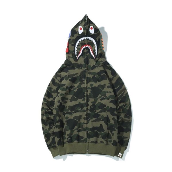 chao br autumn winter embroidery camouflage shark hooded cardigan for men and women lovers hip hop sweater coat2021, Black
chao br autumn winter embroidery camouflage shark hooded cardigan for men and women lovers hip hop sweater coat2021, Black