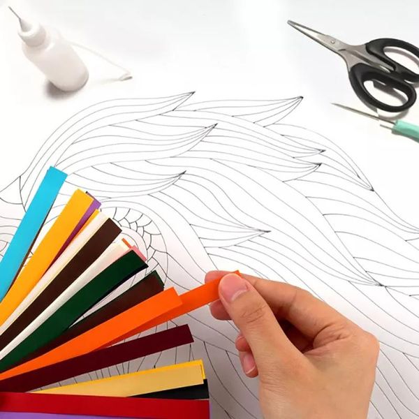 other arts and crafts 240pcs 54cm 10mm gradient color handmade origami quilling paper strips for kids children diy supplies stripes
other arts and crafts 240pcs 54cm 10mm gradient color handmade origami quilling paper strips for kids children diy supplies stripes