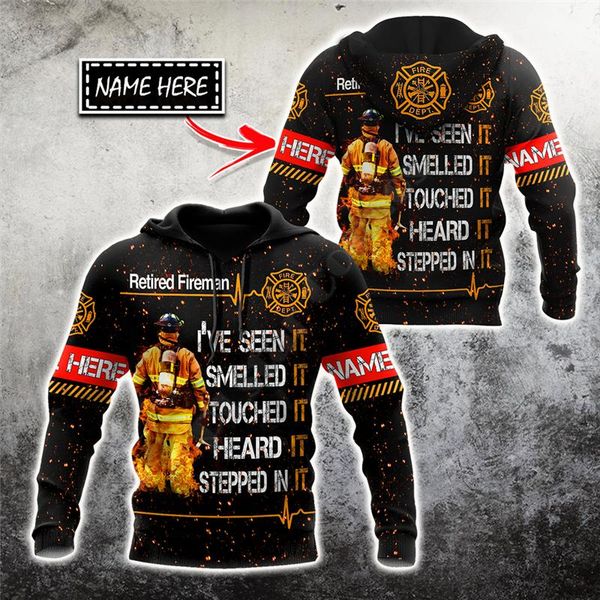 men's hoodies & sweatshirts customize name retired firefighter 3d printed sweatshirt zipper women for men halloween cosplay costumes 10, Black
men's hoodies & sweatshirts customize name retired firefighter 3d printed sweatshirt zipper women for men halloween cosplay costumes 10, Black