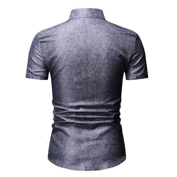 men's casual shirts model for men summer blouse slim fit blue black camisa masculina mens dress short sleeve solid color wzo8, White;black
men's casual shirts model for men summer blouse slim fit blue black camisa masculina mens dress short sleeve solid color wzo8, White;black