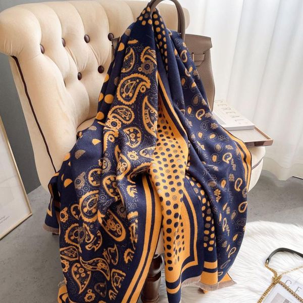 scarves 2021 classic print cashmere scarf blanket winter long bufanda neckerchief female pashmina women shawls and wraps hijab echarpe, Blue;gray
scarves 2021 classic print cashmere scarf blanket winter long bufanda neckerchief female pashmina women shawls and wraps hijab echarpe, Blue;gray