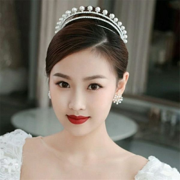 gxp european pearl diamond dress bridal crown hair wedding bridal accessories headbands studio modeling wedding dress accessories hair band, Silver
gxp european pearl diamond dress bridal crown hair wedding bridal accessories headbands studio modeling wedding dress accessories hair band, Silver